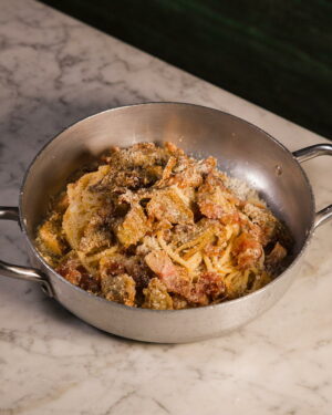 Gricia e carciofi