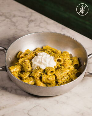 Mezze maniche al pistacchio